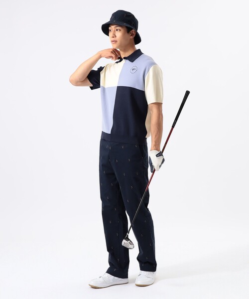 BEAMS GOLF(ビームスゴルフ)の「ORANGE LABEL / B-Teeロゴ刺繍 ストレッチ パンツ(その他パンツ・メンズ・ベージュ/ネイビー・SMALL/LARGE/X-LARGE)」の5枚目の写真