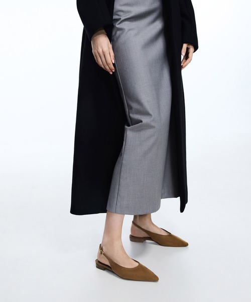 CHARLES & KEITH（チャールズ & キース）の「Emelia エメリア スリングバッグ フラット（バレエシューズ・レディース・ブラック系その他2/ブラウン系その他・25cm/24.5cm/23.5cm/23cm/22.5cm）」の2枚目の写真