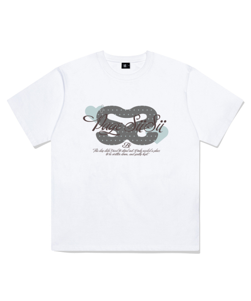 PAGESIISII(ページシシ)の「シシコラージュプリンティング半袖Tシャツホワイト(Tシャツ/カットソー・レディース・その他・SMALL/MEDIUM/LARGE)」の2枚目の写真