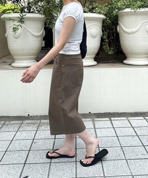 CANAL JEAN(キャナルジーン)の「diggity ツイルバミューダパンツ(その他パンツ・レディース・カーキ/ブラック・SMALL/MEDIUM)」の9枚目の写真