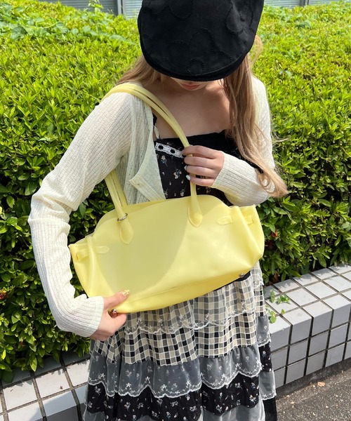 WC(ダブル シー)の「《韓国最旬トレンド★》ジェリーハンドバッグ(トートバッグ・レディース・イエロー/グリーン系その他・FREE)」の21枚目の写真