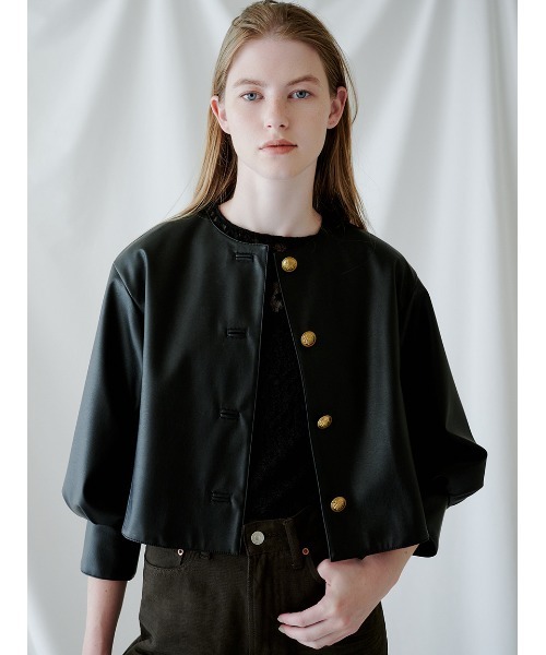 LADY GATHER RIDERS JACKET（ライダースジャケット）｜Ameri（アメリ
