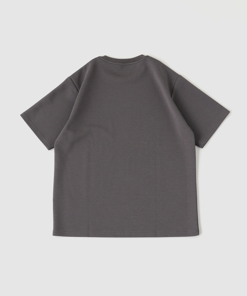 417 EDIFICE(フォーワンセブンエディフィス)の「utility everyday Tシャツ LIGHT ”接触冷感&アンチピリング” | 追加(Tシャツ/カットソー・メンズ・ホワイト/ブラック/チャコールグレー/ライトグレー・SMALL/MEDIUM/LARGE/X-LARGE)」の5枚目の写真