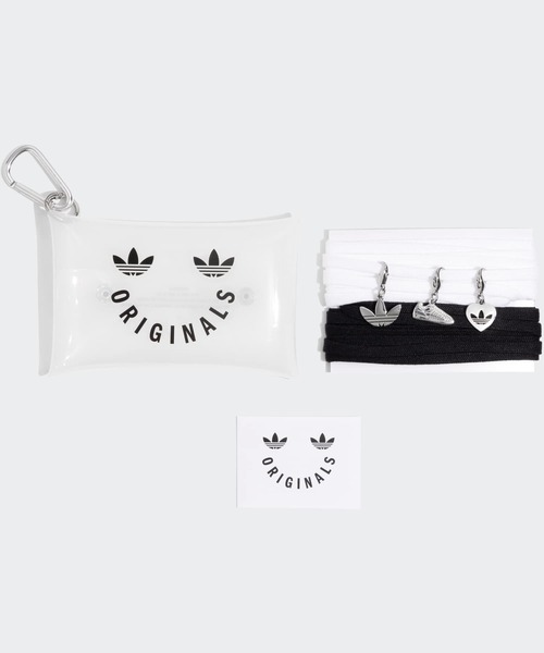 adidas（アディダス）の「シューレース＆チャーム JEWELACE / シューアクセサリー アディダスオリジナルス adidas Originals（シューズアクセサリー・メンズ・ホワイト・FREE）」の4枚目の写真