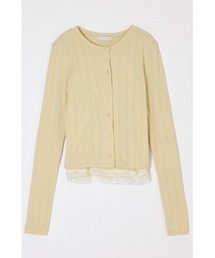MOUSSY | 【26年AW新作】【WEB限定】LACY キャミソール & カーディガン(アンサンブル)