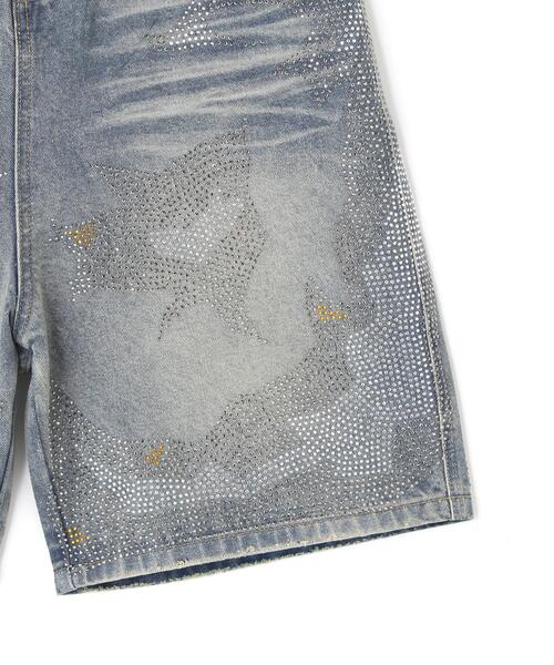 L.H.P(エルエイチピー)の「MAVYTH/メヴィス/VOLTAGE GLITTER DENIM SHORTS(デニムパンツ・レディース・その他4/ブラック・M/L)」の17枚目の写真