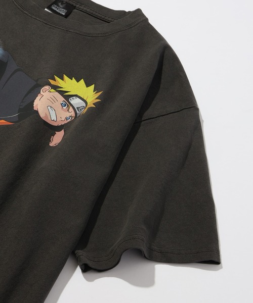 CORPUS SELECT(コーパストーキョー)の「【NARUTO/ナルト】ヴィンテージピグメント加工アソートデザイン 半袖Tシャツ(Tシャツ/カットソー・メンズ・ブラック系1/ブラック系2/ブラック系3/ブラック系4・M/L/XL)」の13枚目の写真
