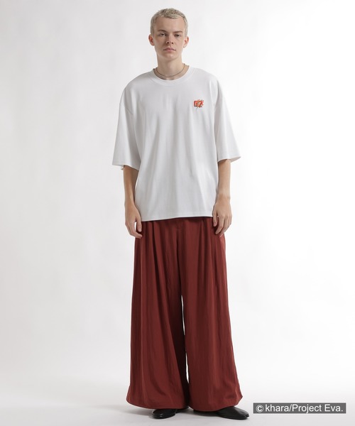 HARE（ハレ）の「【新世紀エヴァンゲリオン×HARE】シーンプリントカット(HARE)（Tシャツ/カットソー・メンズ・ブラック×ブルー/ブラック×パープル/ブラック×レッド/ホワイト×ブルー/ホワイト×レッド/ホワイト×パープル・FREE）」の13枚目の写真