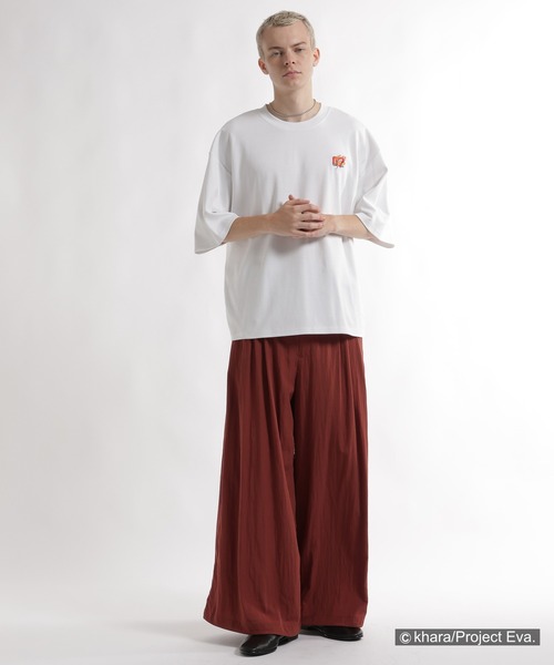 HARE（ハレ）の「【新世紀エヴァンゲリオン×HARE】シーンプリントカット(HARE)（Tシャツ/カットソー・メンズ・ブラック×ブルー/ブラック×パープル/ブラック×レッド/ホワイト×ブルー/ホワイト×レッド/ホワイト×パープル・FREE）」の14枚目の写真