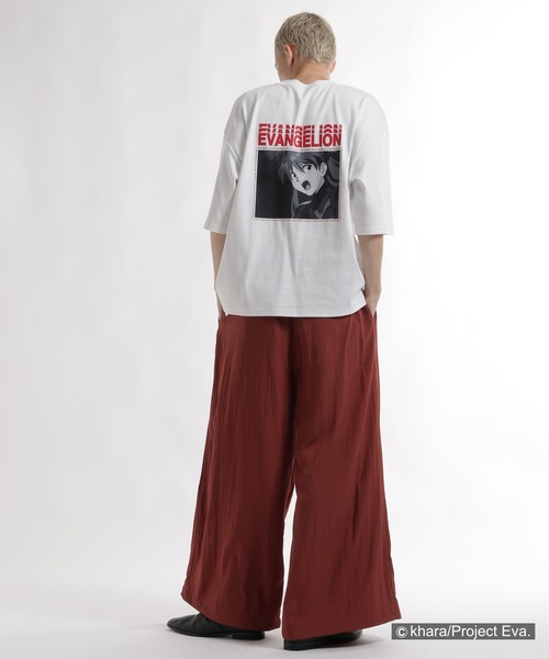 HARE（ハレ）の「【新世紀エヴァンゲリオン×HARE】シーンプリントカット(HARE)（Tシャツ/カットソー・メンズ・ブラック×ブルー/ブラック×パープル/ブラック×レッド/ホワイト×ブルー/ホワイト×レッド/ホワイト×パープル・FREE）」の15枚目の写真