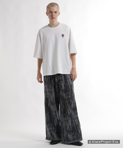 HARE（ハレ）の「【新世紀エヴァンゲリオン×HARE】シーンプリントカット(HARE)（Tシャツ/カットソー・メンズ・ブラック×ブルー/ブラック×パープル/ブラック×レッド/ホワイト×ブルー/ホワイト×レッド/ホワイト×パープル・FREE）」の19枚目の写真