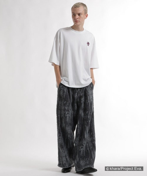 HARE（ハレ）の「【新世紀エヴァンゲリオン×HARE】シーンプリントカット(HARE)（Tシャツ/カットソー・メンズ・ブラック×ブルー/ブラック×パープル/ブラック×レッド/ホワイト×ブルー/ホワイト×レッド/ホワイト×パープル・FREE）」の20枚目の写真