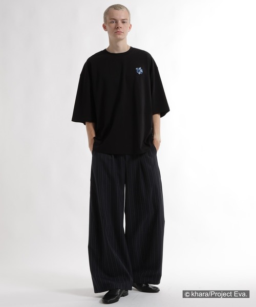 HARE（ハレ）の「【新世紀エヴァンゲリオン×HARE】シーンプリントカット(HARE)（Tシャツ/カットソー・メンズ・ブラック×ブルー/ブラック×パープル/ブラック×レッド/ホワイト×ブルー/ホワイト×レッド/ホワイト×パープル・FREE）」の10枚目の写真