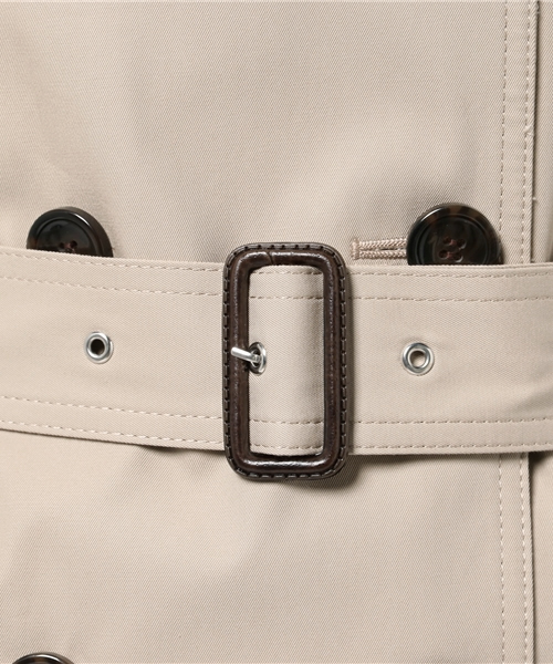 NATURAL BEAUTY BASIC（ナチュラルビューティーベーシック）の「ベーシックトレンチコート（トレンチコート・レディース・ベージュ/ネイビー/カーキ・SMALL/LARGE/MEDIUM）」の14枚目の写真