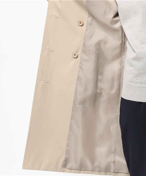 NATURAL BEAUTY BASIC（ナチュラルビューティーベーシック）の「ベーシックトレンチコート（トレンチコート・レディース・ベージュ/ネイビー/カーキ・SMALL/LARGE/MEDIUM）」の15枚目の写真
