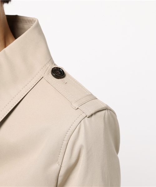 NATURAL BEAUTY BASIC（ナチュラルビューティーベーシック）の「ベーシックトレンチコート（トレンチコート・レディース・ベージュ/ネイビー/カーキ・SMALL/LARGE/MEDIUM）」の16枚目の写真