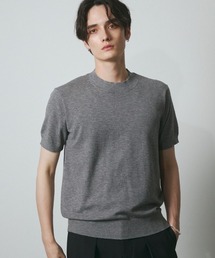 DAZE（デイズ）の「モックネック ショートスリーブ ニットTシャツ（Tシャツ/カットソー）」