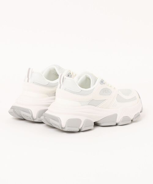 FILA(フィラ)の「【FILA】Potent(スニーカー・レディース・ホワイト×グレー・23.5cm/24.5cm/23.0cm/24.0cm/25.0cm)」の2枚目の写真