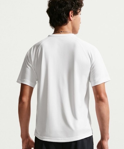 NIKE（ナイキ）の「ナイキ NIKE ナイキ DF UV FLEX S/S トップ（Tシャツ/カットソー・メンズ・ホワイト/ブラック×ホワイト・S/M/L/LL/3L）」の3枚目の写真