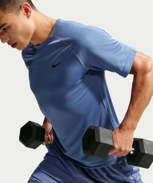 NIKE（ナイキ）の「ナイキ NIKE ナイキ DF UV FLEX S/S トップ（Tシャツ/カットソー・メンズ・ホワイト/ブラック×ホワイト・S/M/L/LL/3L）」の16枚目の写真