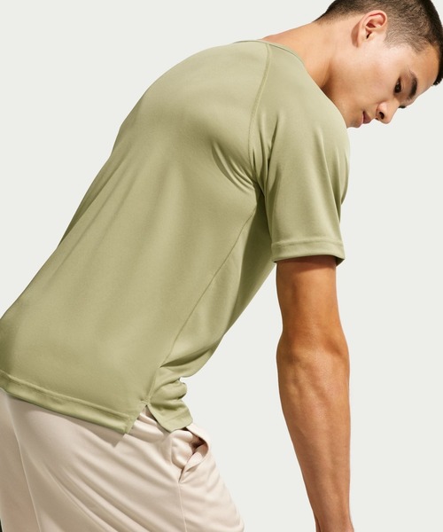 NIKE（ナイキ）の「ナイキ NIKE ナイキ DF UV FLEX S/S トップ（Tシャツ/カットソー・メンズ・ホワイト/ブラック×ホワイト・S/M/L/LL/3L）」の14枚目の写真