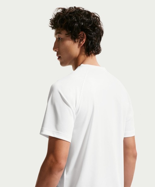 NIKE（ナイキ）の「ナイキ NIKE ナイキ DF UV FLEX S/S トップ（Tシャツ/カットソー・メンズ・ホワイト/ブラック×ホワイト・S/M/L/LL/3L）」の6枚目の写真