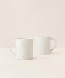 RALPH LAUREN HOME（ラルフ ローレン ホーム）の「ケーブルニット セラミック マグ ギフト セット（グラス/マグカップ/タンブラー）」
