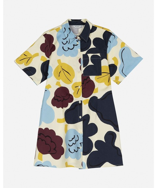 marimekko（マリメッコ）の「【一部店舗・オンラインストア限定】Seikkailu Kukasta kukkaan / dress（ワンピース・レディース・ベージュ系その他・36/34/38/40）」の7枚目の写真