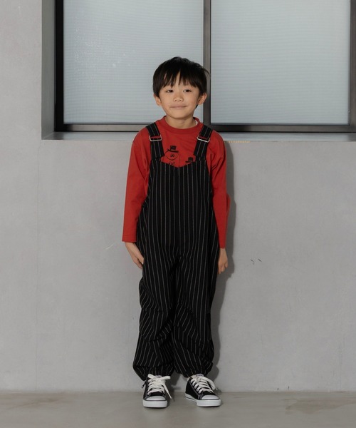 MAKE YOUR DAY(メイクユアデイ)の「オーバーオール■80~140cm(サロペット/オーバーオール・キッズ・ブラック/ベージュ/グレー・130/80/90/100/120/140/110)」の12枚目の写真