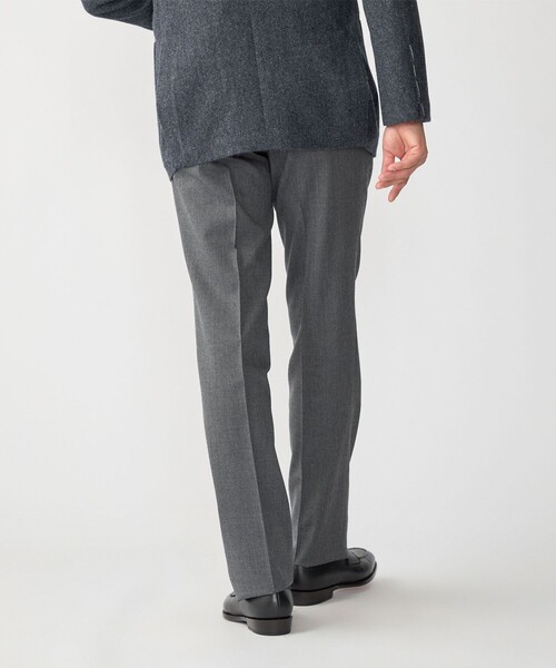 SHIPS(シップス)の「SHIPS:〈手洗い可能/ストレッチ〉ライト サキソニー ウォッシャブル ソリッド スラックス(スラックス・メンズ・ネイビー/グレー/ダークグレー・44/46/48/50/52)」の5枚目の写真