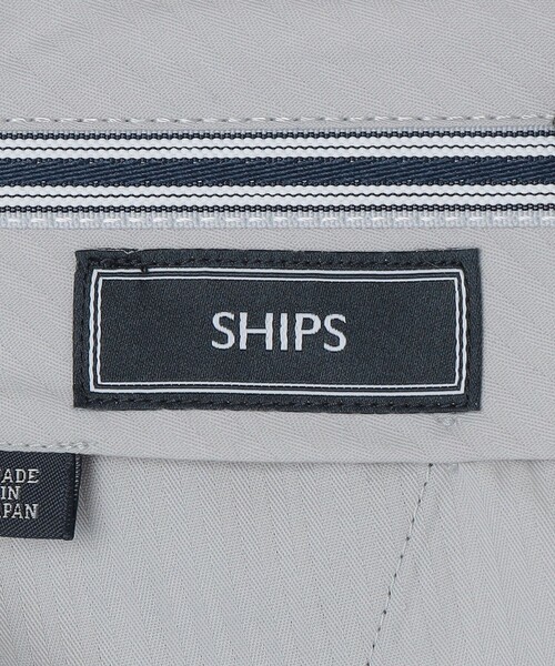 SHIPS(シップス)の「SHIPS:〈手洗い可能/ストレッチ〉ライト サキソニー ウォッシャブル ソリッド スラックス(スラックス・メンズ・ネイビー/グレー/ダークグレー・44/46/48/50/52)」の21枚目の写真