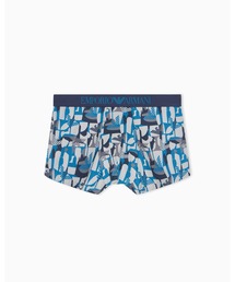 EMPORIO ARMANI（エンポリオアルマーニ）の「【エンポリオ アルマーニ】レギュラーフィット ボクサーパンツ 総柄マイクロファイバー（ボクサーパンツ）」