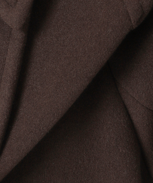 Spick & Span（スピックアンドスパン）の「《WEB限定カラー有り / 追加》S160スタンドカラーショートコート（その他アウター・レディース・ベージュ/ブラウン/ブラック/モカ・38/34/36）」の14枚目の写真