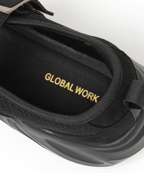 GLOBAL WORK(グローバルワーク)の「エアかるメリージェーンスニーカー2/1046356(その他シューズ・レディース・チャコールグレー/オフホワイト/ブラック・LARGE/MEDIUM)」の11枚目の写真