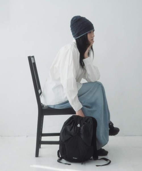 HEISAN(ハイサン)の「◇HEISAN◇ブランド直輸入正規品/折りたためる/パッカブル/エッグシュートバッグ Egg Suit Bag Black(バックパック/リュック・レディース・ブラック/グレイッシュベージュ・FREE)」の20枚目の写真