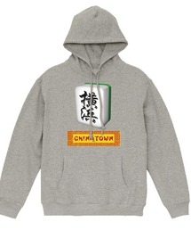 NIPOP(ニポップ) プルパーカー レディース スウェット 麻雀稗 イラスト ロゴ プリント プルオーバーパーカー フーディー スエット トップス インバウンド お土産 ユニセックス
