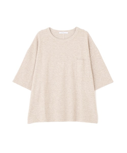 ETRE TOKYO(エトレトウキョウ)の「オーバーサイズパイルTee(Tシャツ/カットソー・レディース・ブラック/ホワイト/ベージュ・FREE)」の19枚目の写真