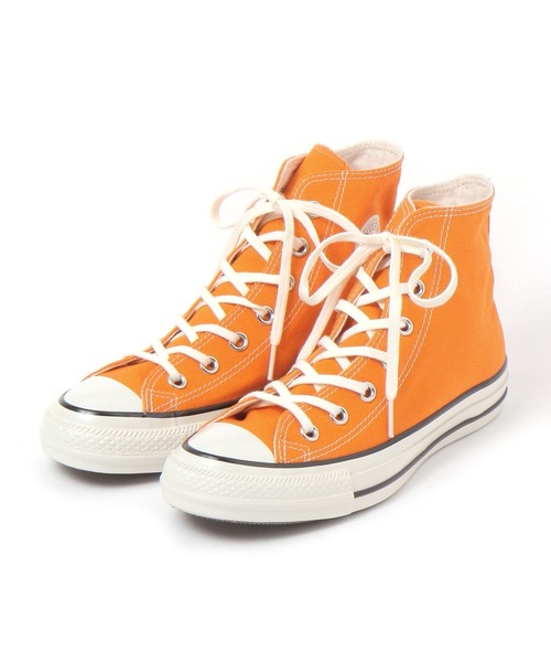 studio CLIP(スタディオクリップ)の「【CONVERSE】オールスターエイジド(スニーカー・レディース・オリーブ/オレンジ/ライトブルー・LARGE/MEDIUM)」の1枚目の写真