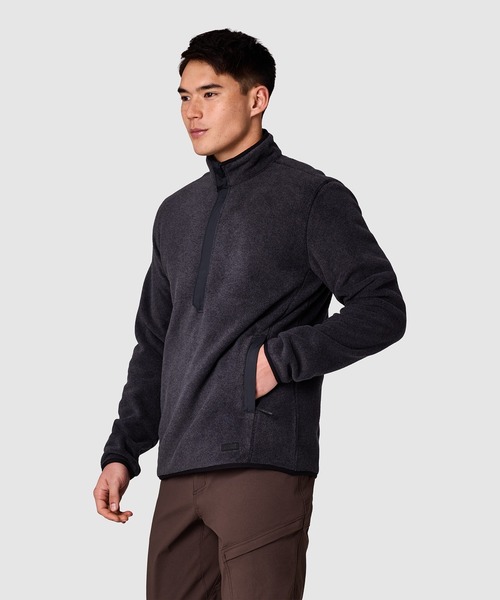 OUTDOOR RESEARCH(アウトドアリサーチ)の「OUTDOOR RESEARCH/アウトドアリサーチ デミング フリースプルオーバー(その他トップス・メンズ・ブラック/ダークグリーン・LARGE/MEDIUM)」の5枚目の写真