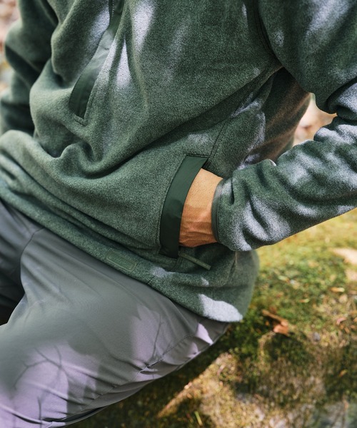 OUTDOOR RESEARCH(アウトドアリサーチ)の「OUTDOOR RESEARCH/アウトドアリサーチ デミング フリースプルオーバー(その他トップス・メンズ・ブラック/ダークグリーン・LARGE/MEDIUM)」の12枚目の写真
