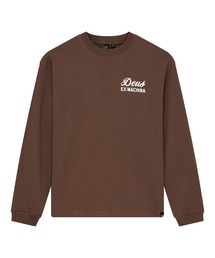 HARAJUKU SIGN LS TEE　オーバーサイズフィット　ロングスリーブTシャツ　リサイクルコットン製