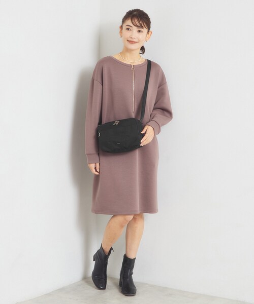 ITS'DEMO(イッツデモ)の「【撥水】収納アドバイザー監修ショルダーバッグ(ショルダーバッグ・レディース・ダークグレー/パープル/ブラック・00)」の7枚目の写真