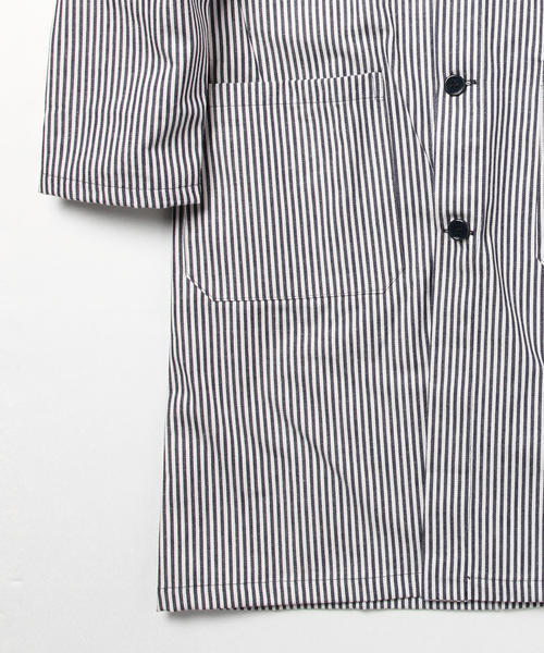 BEAMS LIGHTS Men's(ビームスライツ メンズ)の「Nostalgic garage / イタリーデニムヒッコリーコート(チェスターコート・メンズ・その他1・44/42/40)」の5枚目の写真