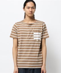 BEAMS | BEAMS / ボーダー パッチポケット Tee(Tシャツ/カットソー)