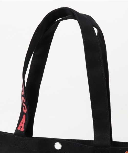 Dickies(ディッキーズ)の「【Dickies】 ディッキーズ フラッグショルダートート(トートバッグ・レディース・ブラック/ネイビー/ベージュ/オフホワイト・ONE SIZE)」の12枚目の写真