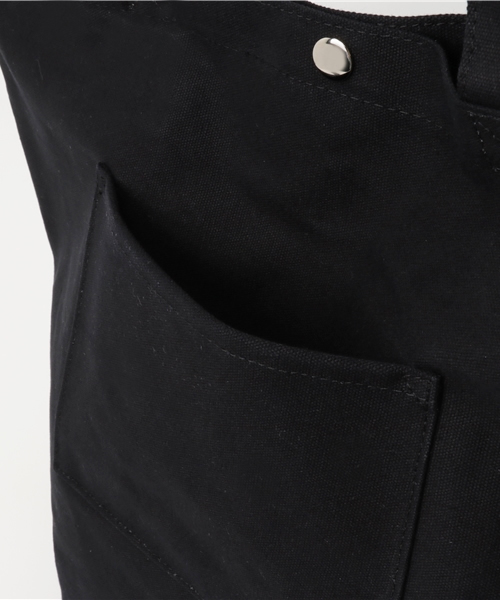 Dickies(ディッキーズ)の「【Dickies】 ディッキーズ フラッグショルダートート(トートバッグ・レディース・ブラック/ネイビー/ベージュ/オフホワイト・ONE SIZE)」の14枚目の写真