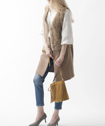 INTERPLANET | ラビットファーニットジレベスト(ベスト)