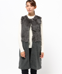 INTERPLANET | ラビットファーニットジレベスト(ベスト)