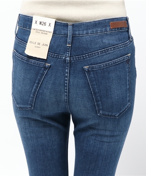 FIGARO Paris（フィガロパリ）の「WAS THE DUDE◆（デニムパンツ・レディース・ダークブルー・25/26/27）」の6枚目の写真