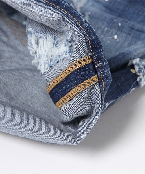 DSQUARED2（ディースクエアード）の「SHORSTS /KAWAII SHORTS /THE SLASHER WASH（デニムパンツ・レディース・インディゴブルー・36/34）」の7枚目の写真